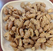 Zdrowa i chrupiąca kanapka – chińska kawa z orzeszkami ziemnymi